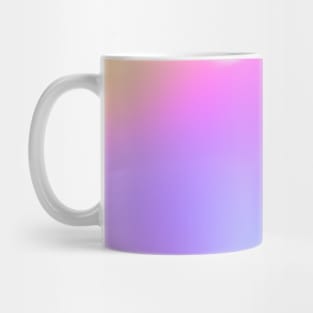 Rainbow Colors Abstract Blurry Gradient Ombre Soft Tie Dye Look Mug